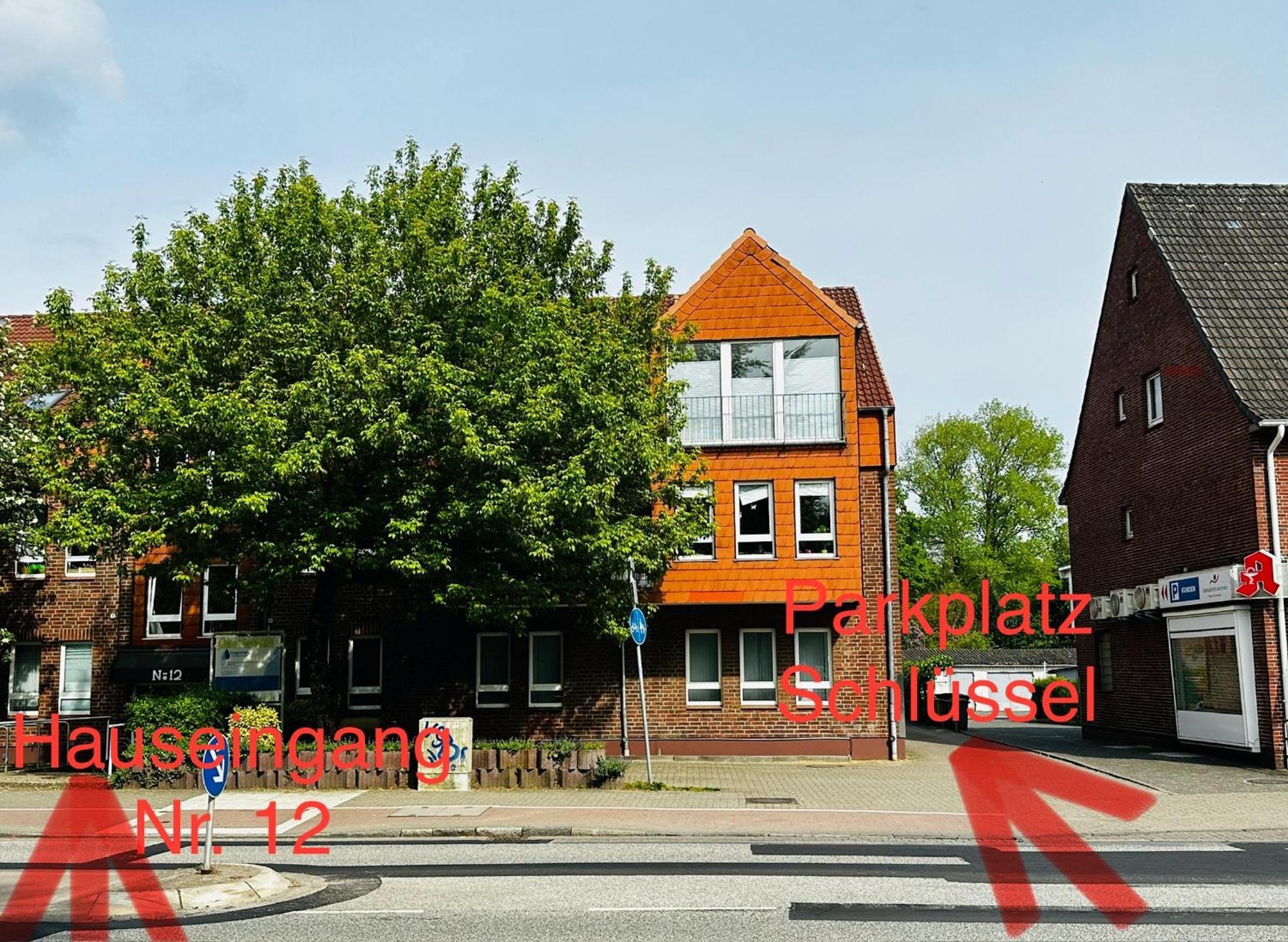 Etagen-Wohnung Nahe Flughafen Hamburg Norderstedt Exterior foto
